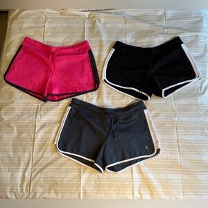 Danskin Now Women's Athletic Shorts - Pink, Black, Gray